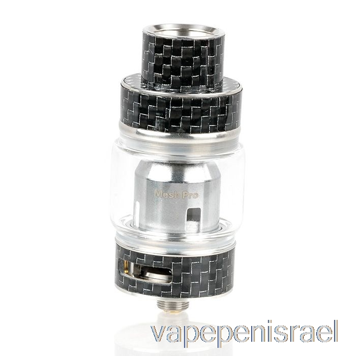 חד פעמי Vape Israel Freemax Mesh Pro Sub-ohm מיכל סיבי פחמן שחור